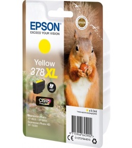 Картридж Epson Singlepack Yellow 378XL Claria Photo HD Ink (арт. C13T37944020)