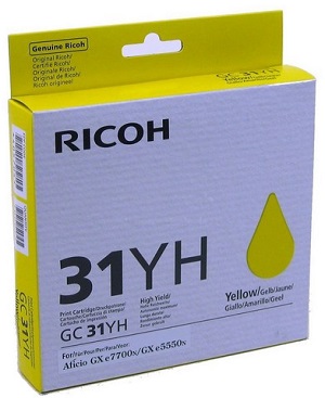Картридж Ricoh Print Cartridge GC 31YH (арт. 405704)