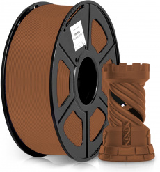 Пластик для принтера Cactus (PETG, d1.75мм, 1кг, L316м) (арт. CS-3D-PETG-1KG-COFFEE)