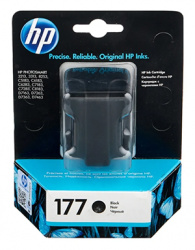 Оригинальный картридж HP 177 Black Original Ink Cartridge. Черный. 410 стр. (арт. C8721HE)