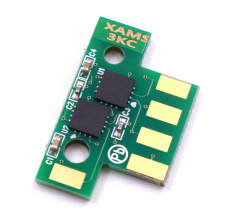 Чип Булат для Lexmark CX410 808HC Cyan (3k) (арт. BULX0CX410020)