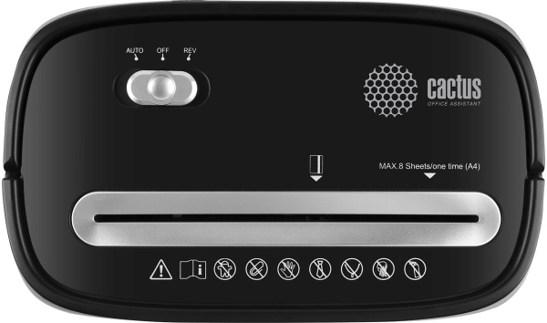 Шредер Cactus секретность P-4, фрагменты, 8 листов (арт. CS-SH-P4)