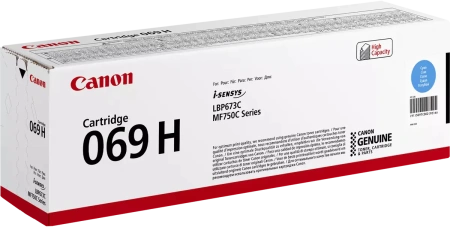 Тонер-картридж Canon 069H Cyan (5500 стр.) (арт. 5097C002)