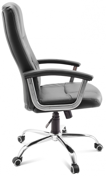 Кресло руководителя ГЕЛЕОС Престиж (черный) (арт. Прест_черн)