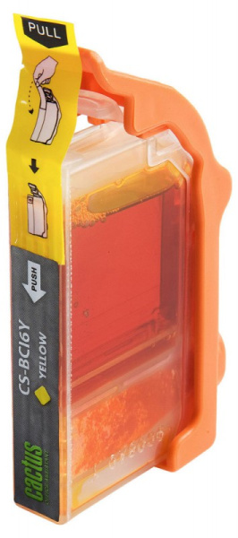 Струйный картридж Cactus желтый (12 мл.) (арт. CS-BCI6Y)