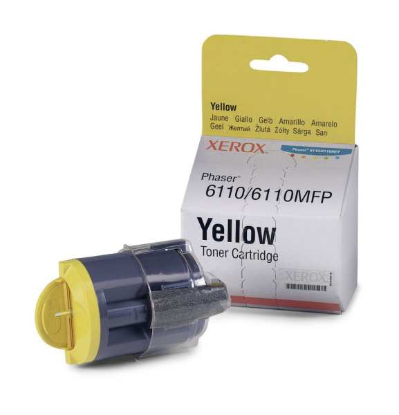 Тонер-картридж Xerox Toner Cartridge Yellow (арт. 106R01204)