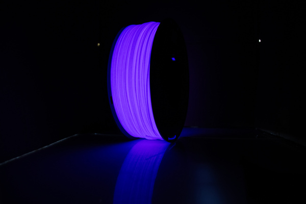 Пластик для принтера Cactus (ABS LUMINOUS, d1.75мм, 1кг, пурпурный) (арт. CS-3D-ABS-1KG-L-MG)