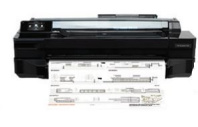 Широкоформатный принтер HP Designjet T520 ePrinter 24" (без подставки) (арт. CQ890E)