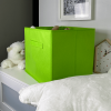 КОРОБ-кубик для хранения ГЕЛЕОС КУБ 33-3 (30х30х30 см) салатовый (арт. КУБ33-3)