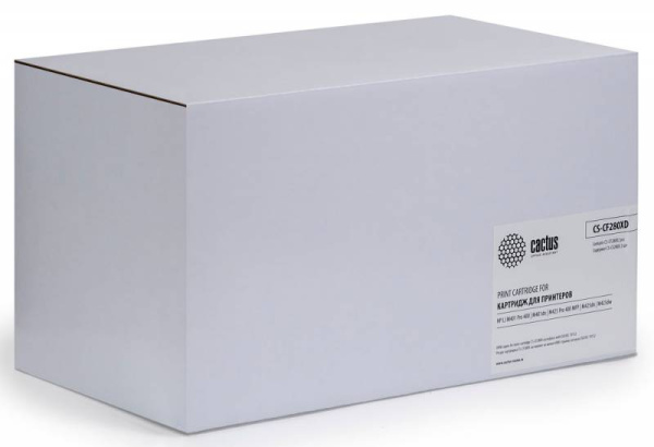 Картридж Cactus черный x2упак. (6900стр.) для HP (арт. CS-CF280XD)