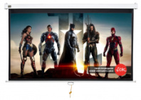 Экран для проектора SOK Cinema 200x130см Wallscreen 16:10 настенно-потолочный рулонный 90″ (арт. SCPSW-200x130)