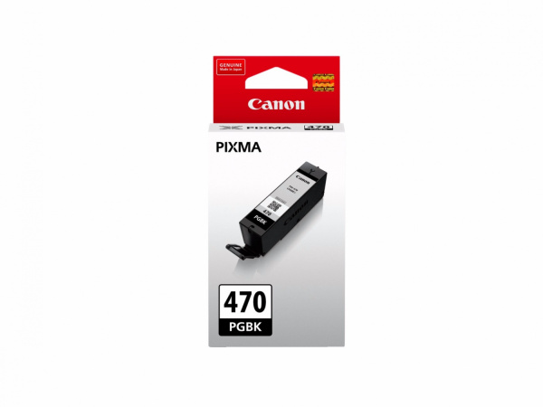 Оригинальный картридж Canon PGI-470 PGBK (пигментный чёрный, 15 мл.) (арт. 0375C001)