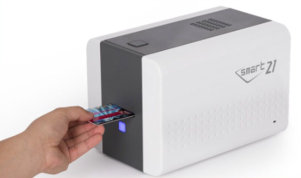 Принтер пластиковых карт Smart 21S Single Side USB (арт. 653214)