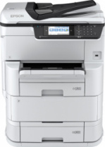 Струйное цветное МФУ Epson WorkForce Pro WF-C878RDTWF (RIPS) (арт. C11CH60401BX)