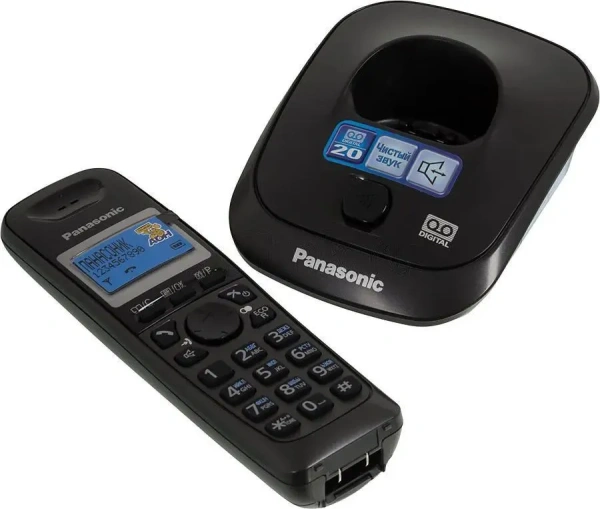 DECT-телефон Panasonic KX-TG2521RUT радиотелефон с цифровым автоответчиком (арт. KX-TG2521RUT)