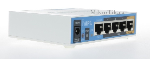 Маршрутизатор Mikrotik hAP ac lite (арт. RB952Ui-5ac2nD)
