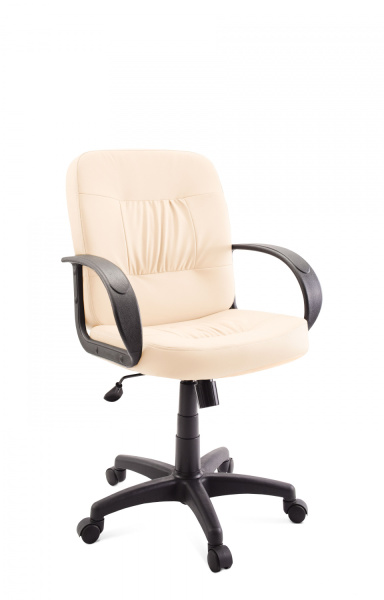Кресло руководителя ГЕЛЕОС Эксперт (кремовый) (арт. Экс_крем)