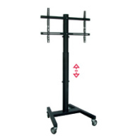 Стойка напольная для монитора OMB 60″ PROFESSIONAL SPRING (black) (арт. 0.284)