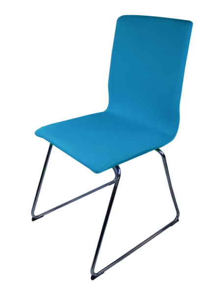 Чехол на компьютерное кресло и стул ГЕЛЕОС 704 (светло-синий) (арт. ГЧ00704)