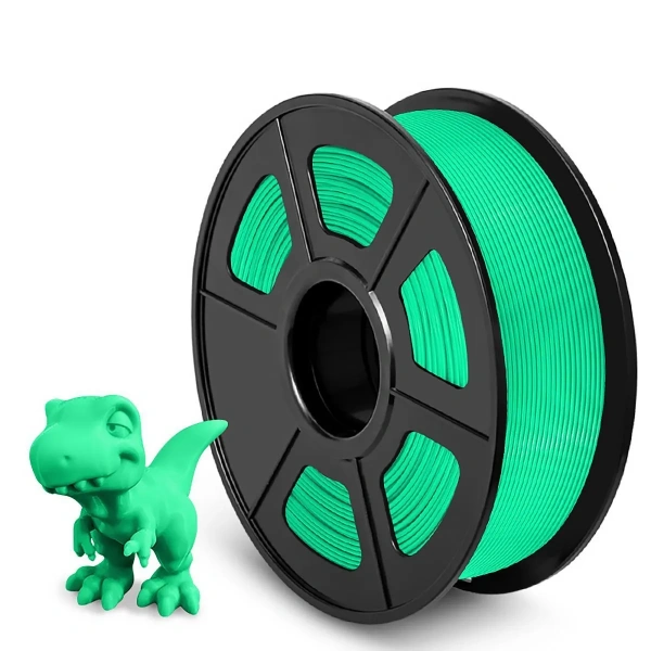 Филамент NVPRINT PLA зеленый для 3D печати, диаметр 1.75мм, длина 330 метров, масса 1 кг.