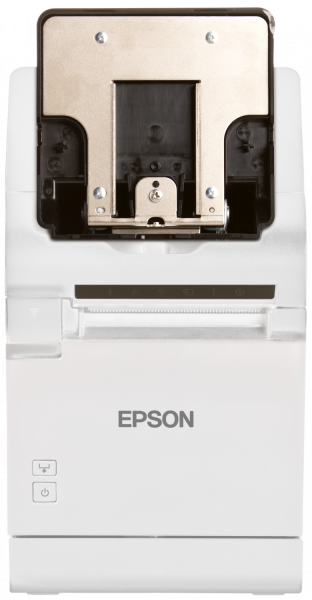Чековый принтер Epson TM-m30II-S (011A0): USB + Ethernet + NES + Lightning + SD, White, PS, UK (арт. C31CH63011A0)