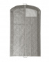 Чехол ГЕЛЕОС для пуховиков и коротких дубленок, «Грей» / Серый, 100х60х10 см (арт. ГРЕ-09)