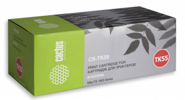 Картридж Cactus Тонер Картридж CS-TK55 черный для Kyocera (арт. CS-TK55)
