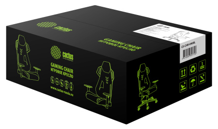 Игровое кресло Cactus черный (арт. CS-CHR-090BL)