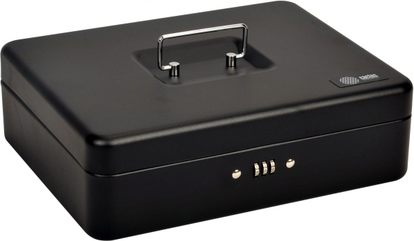 Ящик для денег Cactus (90x300x240, графитовый сталь, 1.76 кг) (арт. CS-DCB-004)