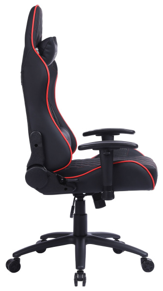 Игровое кресло Cactus черный/красный с подголовником (арт. CS-CHR-030BLR)
