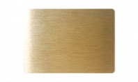Металлическая пластина OEM Ultra (золотая матовая) (арт. ULTRA 3501)