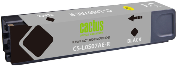 Струйный картридж Cactus (черный, 240 мл.) (арт. CS-L0S07AE-R)