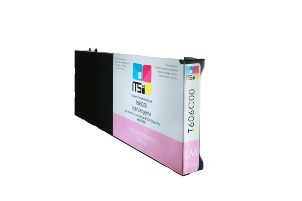 Картридж ITSinks C13T606600 (светло-пурпурный, 220 мл.) (арт. ITS-C13T606600-0220)