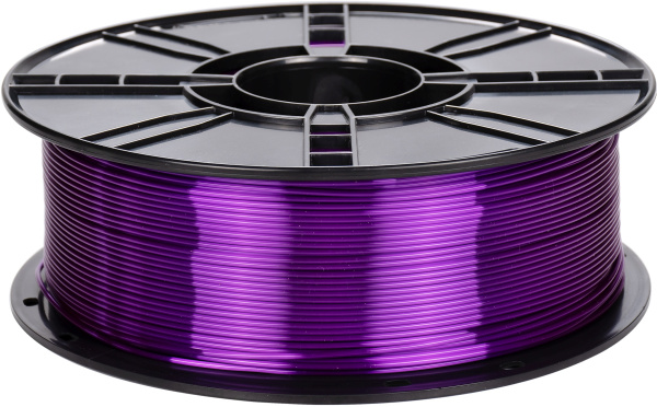 Пластик для принтера Cactus (SILK, d1.75мм, 1кг, L326м, фиолетовый) (арт. CS-3D-PLA-1KG-S-PURP)