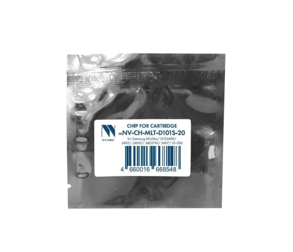 Чип NVP для Samsung MLT-D101S (20шт) для ML216x/SCX3400/3405/3405F/3405FW/3407/SF-760 (1500 стр.)