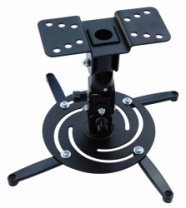 Кронштейн для проектора Cactus черный макс.21кг потолочный поворот и наклон (арт. CS-VM-PR04-BK)