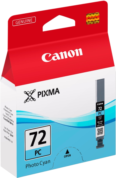 Оригинальный картридж Canon PGI-72 PC (фото-голубой, 14 мл.) (арт. 6407B001)