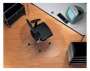 Защитный напольный коврик RS-Office поликарбонат, овальный, 120 x 150 см (арт. 12-150E Коврик поликарбон. напольный, 150х120)