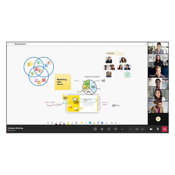 Видеотерминал Yealink MeetingBoard 65 Все-в-одном (арт. MB65-A001)