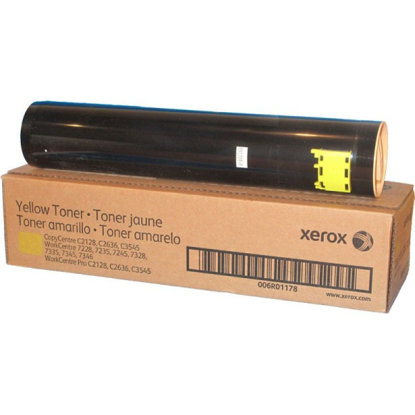 Тонер-картридж Xerox Toner Cartridge, Yellow (арт. 006R01178)