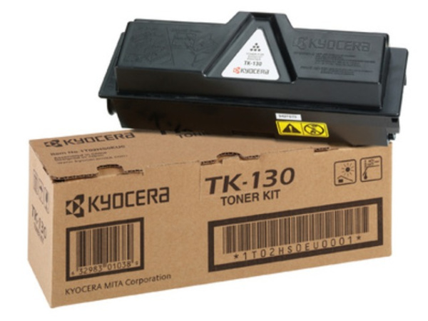 Оригинальный тонер-картридж Kyocera TK-130 (чёрный, 7200 стр.) (арт. 1T02HS0EU0)