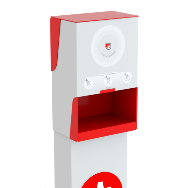 Бесконтактный напольный дезинфектор для рук Liga Uno Luxe-3 (арт. Uno Luxe-3)