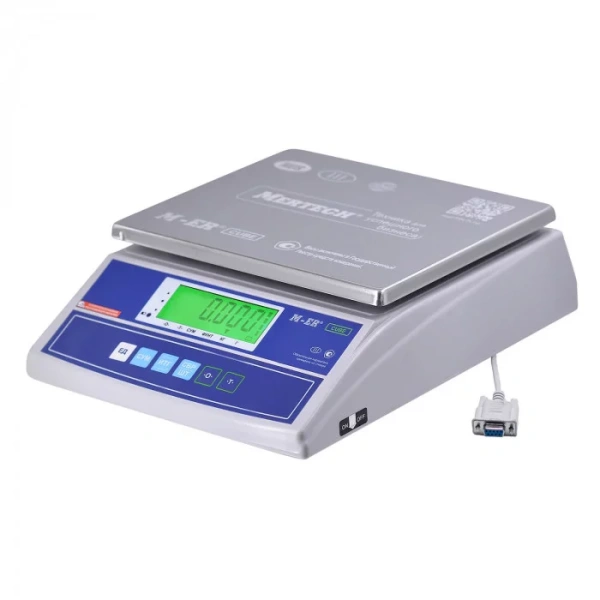 Весы MERCURY M-ER 326AF-6.1 LCD с RS232 (двойной дисплей) (по 5 в коробке)