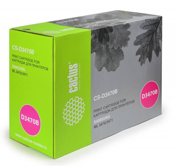 Картридж Cactus черный (10000стр.) для Samsung (арт. CS-D3470B)