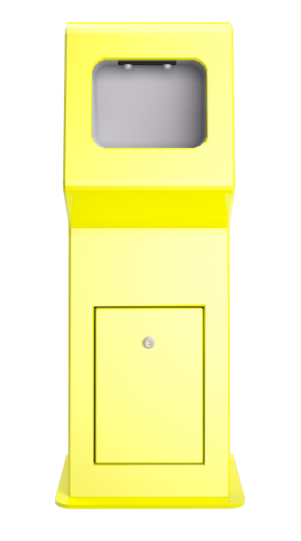 Бесконтактный напольный дезинфектор для рук Фронтайм ДЕЗ1 с аккумулятором. (арт. ДЕЗ1-12V)