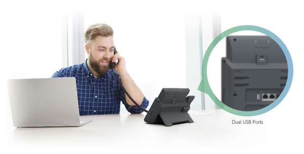 Настольный телефон Yealink SIP-T43U (арт. SIP-T43U)