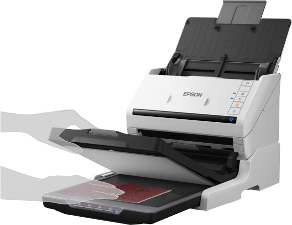 Сканер документов Epson WorkForce DS-530II (арт. B11B261401)