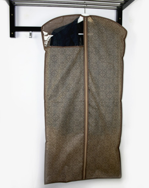 Чехол ГЕЛЕОС для хранения верхней одежды, «Миндаль» / Бежевый, 100х60 см (арт. МНД_07)