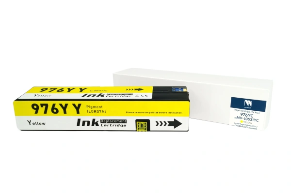Струйный картридж NVP 976YC (NV-L0S31YC) Yellow для HP PageWide P55250/P57750dw MFP Managed (16000 с