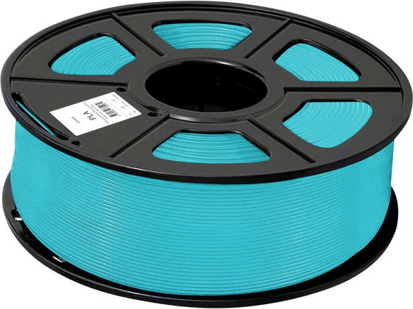 Пластик для принтера Cactus (PLA, d1.75мм, 1кг) (арт. CS-3D-PLA-1KG-CYAN)